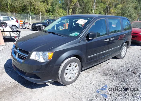 2016 Dodge Grand Caravan American Value Pkg from USA, damaged, VIN 2C4RDGBG5GR392150